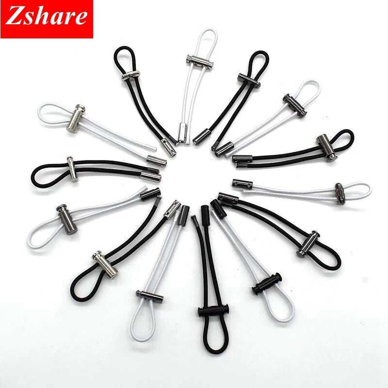 1Pair New Metal Lock Shoelace No Tie Shoe Laces Elastic Buckle Shoelaces Kids Adult Quick Lazy Sneakers Shoes Lace Shoestrings
